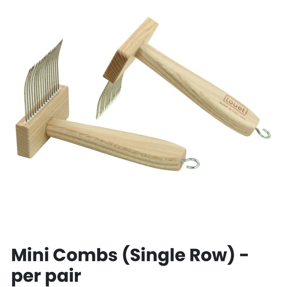Louet Wooden Mini Combs
